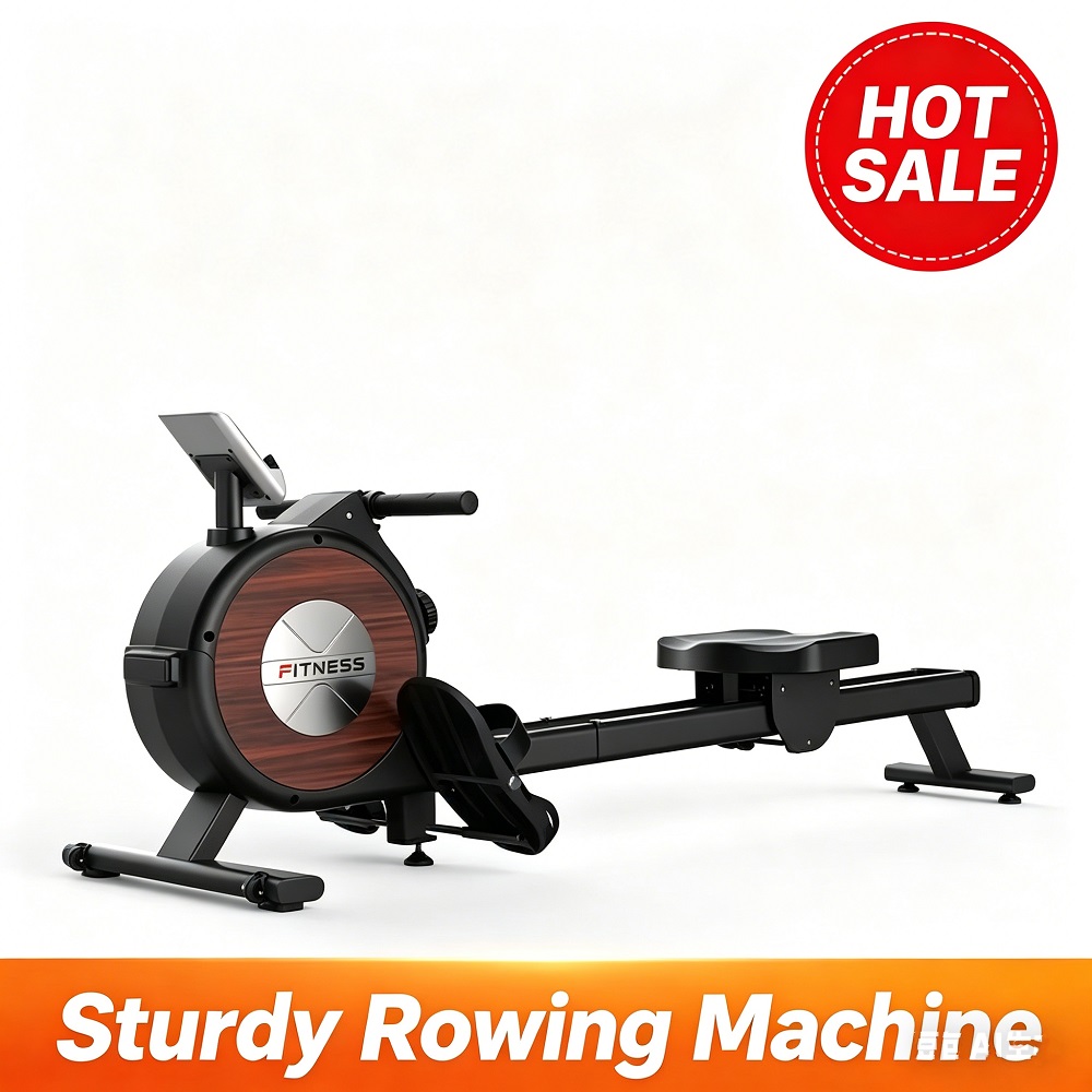Home Gym No Equipment - เครื่องกรรเชียงบกแบบปรับแรงต้านได้ 16 ระดับ ที่ได้รับสิทธิบัตร ดีไซน์เฉพาะตัว เงียบพิเศษ