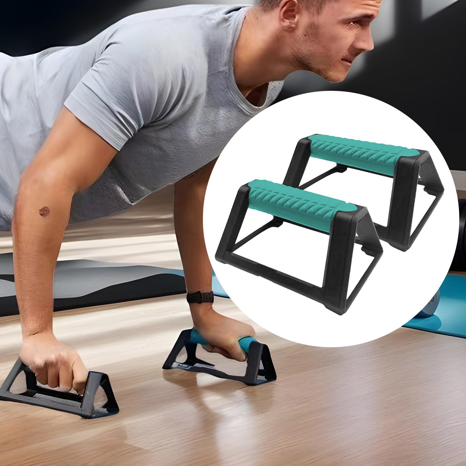 Home Gym Needs - อุปกรณ์ออกกำลังกายแบบมัลติฟังก์ชั่นรูปตัว H สำหรับวิดพื้น ด้ามจับวิดพื้น อุปกรณ์ออกกำลังกายสำหรับผู้หญิงและผู้ชาย อุปกรณ์ยืดกล้ามเนื้อสำหรับออกกำลังกายที่บ้าน