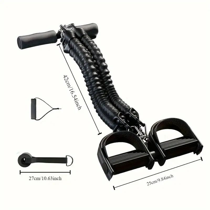 Home Gym Needs - เหยียบความตึงเครียดเชือกดึงออกกําลังกายที่บ้านอเนกประสงค์ออกกําลังกายวงต้านทานผู้ชายอุปกรณ์กีฬายิม