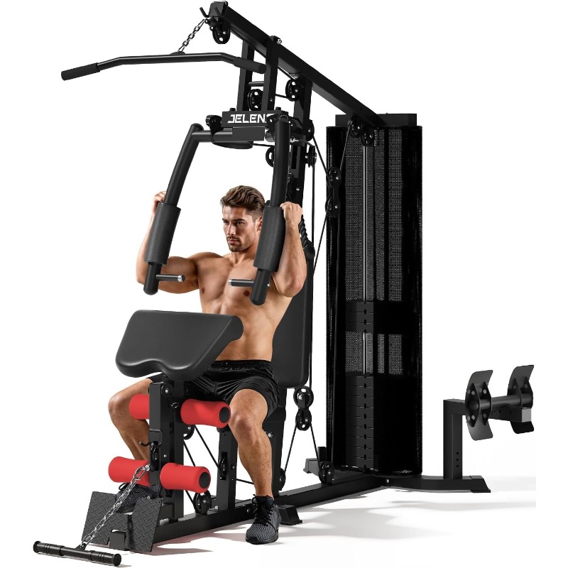 Home Gym Weight - JELENS โฮมยิม, อุปกรณ์ออกกำลังกายอเนกประสงค์ H11, สถานีออกกำลังกายพร้อมน้ำหนัก 150