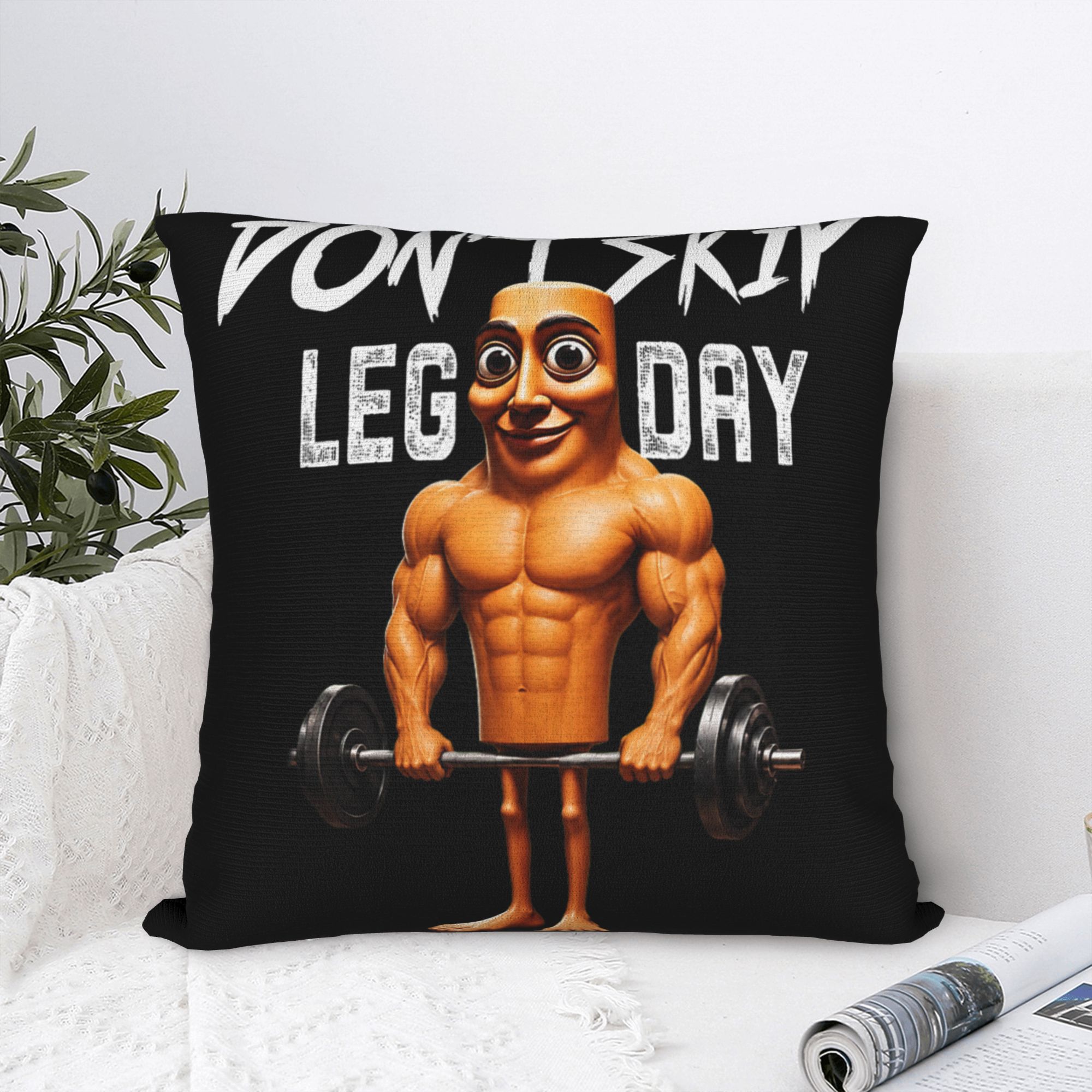 Home Gym Leg Day - ปลอกหมอนอิง 