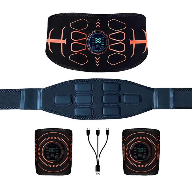 Home Gym Needs - เข็มขัดกระชับหน้าท้องอัจฉริยะ เครื่องบริหารกล้ามเนื้อหน้าท้อง สำหรับการฝึกกล้ามเนื้อแขน ออกกำลังกายที่บ้าน ฟิตเนส นวด