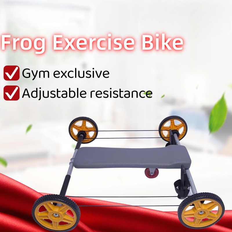 Home Gym No Equipment - จักรยานออกกำลังกายแบบสี่ล้อ ยี่ห้อ Frog สำหรับฝึกความแข็งแรงแกนกลางลำตัว เหมาะสำหรับใช้ในยิมเชิงพาณิชย์และที่บ้าน อุปกรณ์ฟิตเนสขนาดใหญ่