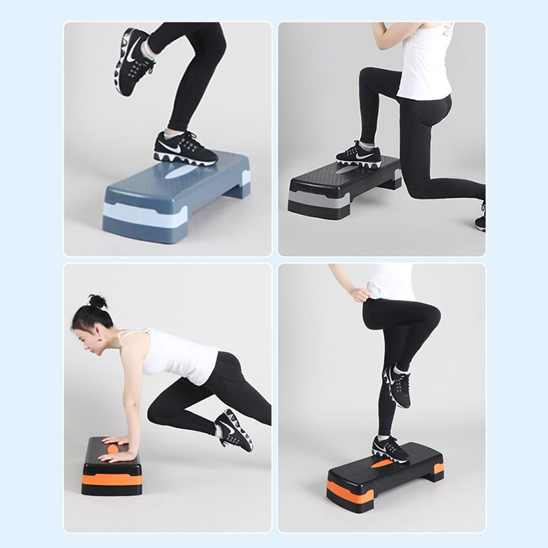 Home Gym No Equipment - ปรับ Double-Layer ปรับฟิตเนสลู่วิ่ง GYM Pedal Home