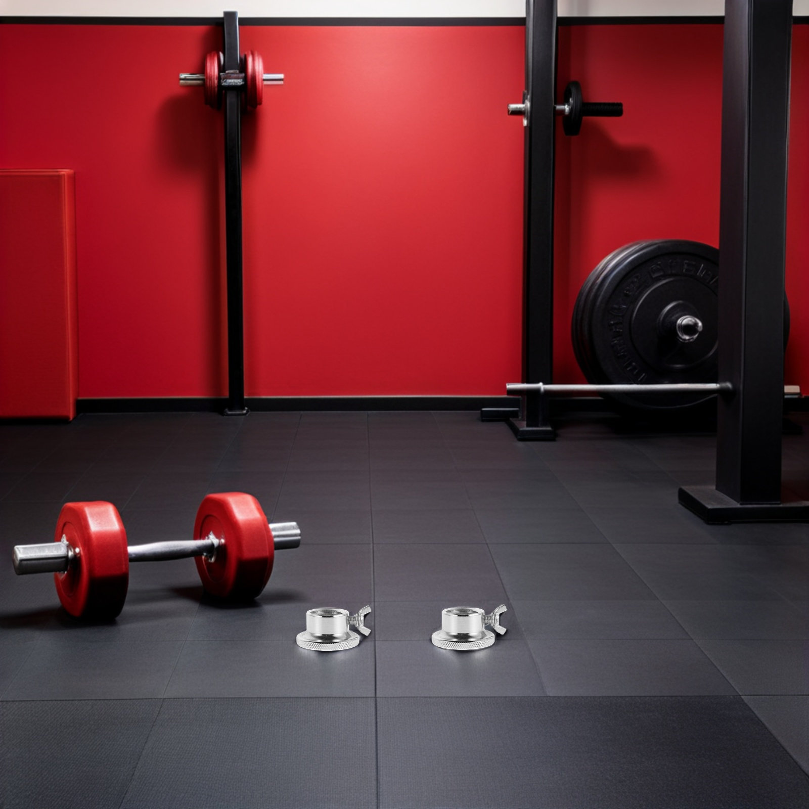 น็อตล็อคกันหลวมสำหรับดัมเบล 4  - Home Gym Weight บทวิจารณ์และราคา