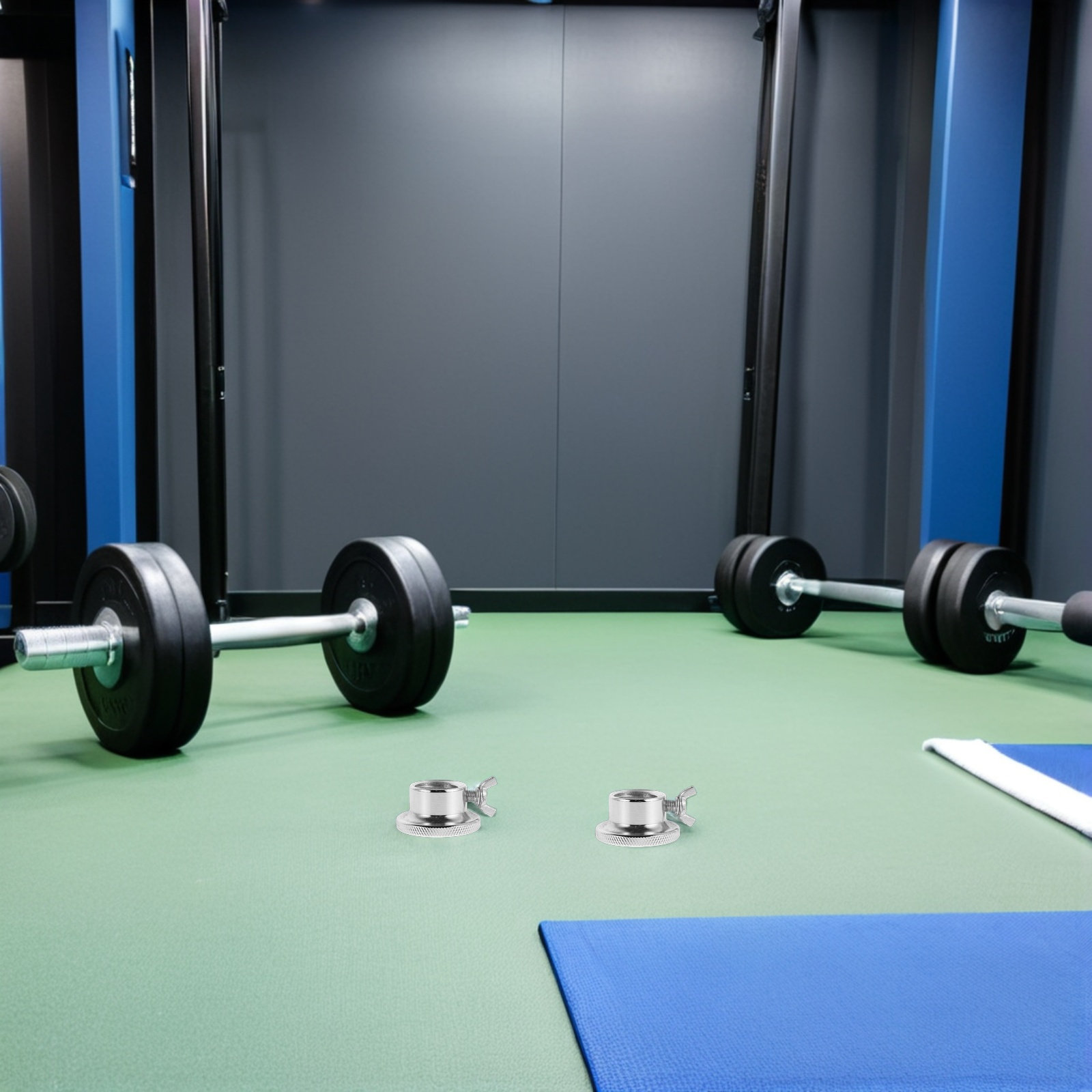 น็อตล็อคกันหลวมสำหรับดัมเบล 4  - Home Gym Weight บทวิจารณ์และราคา