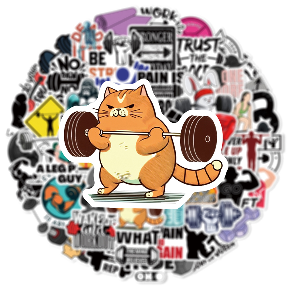 10/30/50pcs แรงบันดาลใจฟิตเนสส - Home Gym Aesthetic บทวิจารณ์และราคา