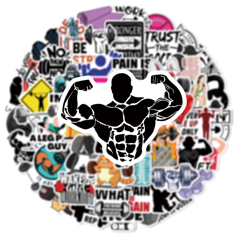 10/30/50pcs แรงบันดาลใจฟิตเนสส - Home Gym Aesthetic บทวิจารณ์และราคา