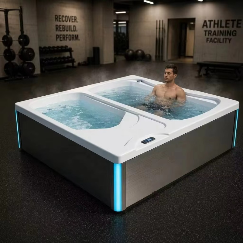 อ่างน้ำแข็งแบบตั้งพื้น CE สำหร - Home Zone Gym บทวิจารณ์และราคา