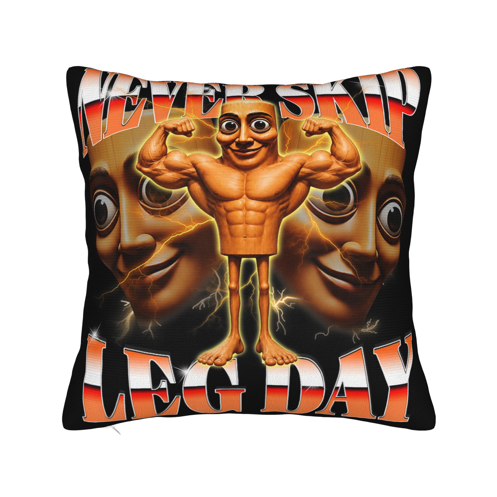 ปลอกหมอนลายมีม Tung Tung Sahur - Home Gym Leg Day บทวิจารณ์และราคา