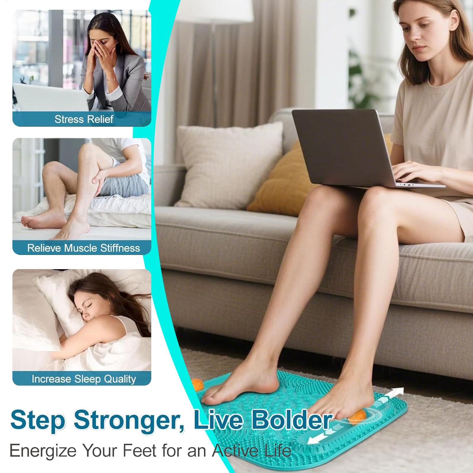 แผ่นนวดเท้านวดกดจุดเท้าเครื่อง - Home Zone Gym บทวิจารณ์และราคา