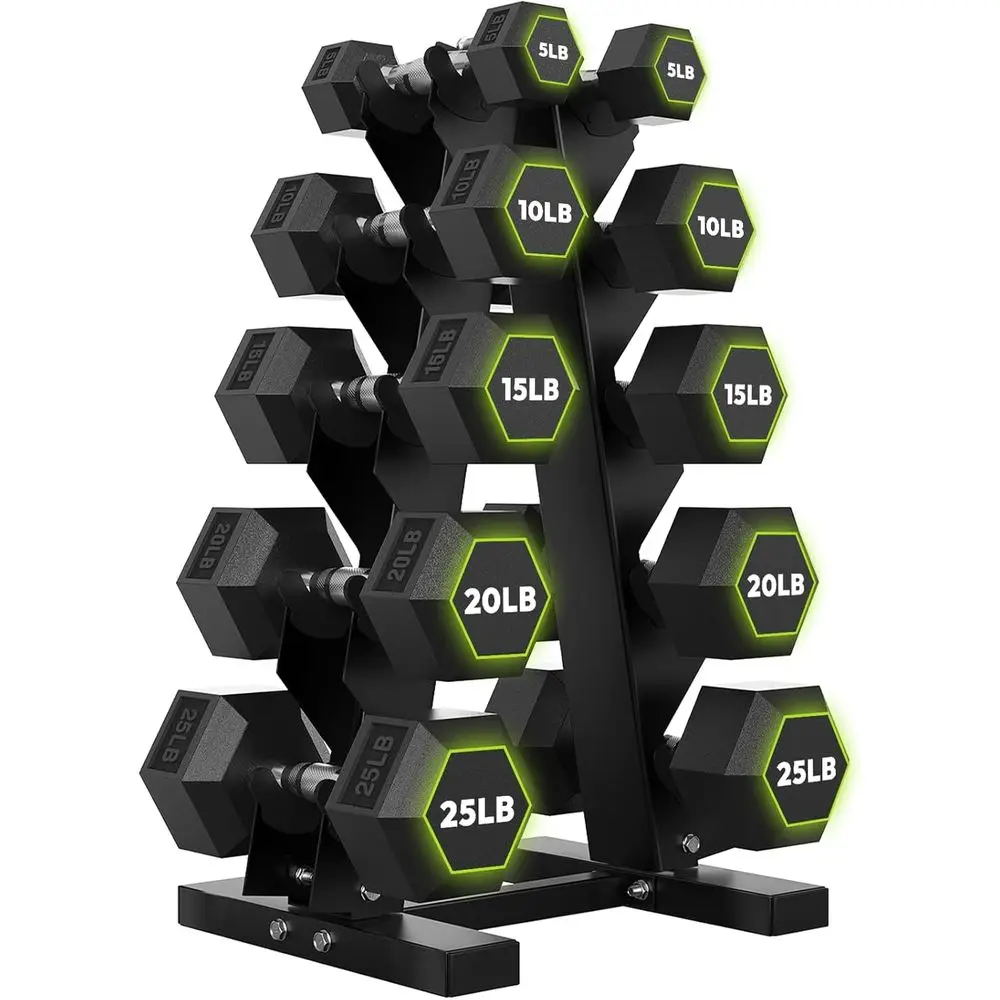 ดัมเบลหกเหลี่ยมพร้อมชั้นวาง A- - Home Gym Design บทวิจารณ์และราคา
