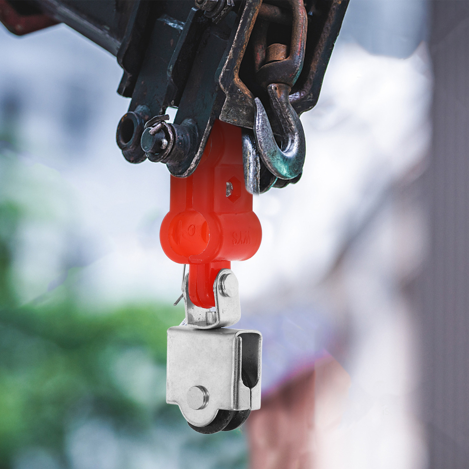 ลูกล้อสแตนเลสแบบลูกล้อหมุนเงีย - Home Gym Diy Pulley System บทวิจารณ์และราคา