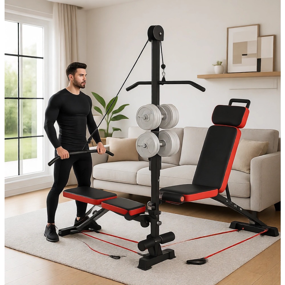 ม้านั่งยกน้ำหนักอเนกประสงค์พร้ - Home Gym Weight บทวิจารณ์และราคา
