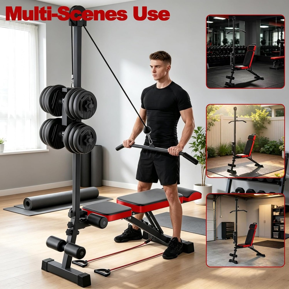 ม้านั่งยกน้ำหนักอเนกประสงค์พร้ - Home Gym Weight บทวิจารณ์และราคา
