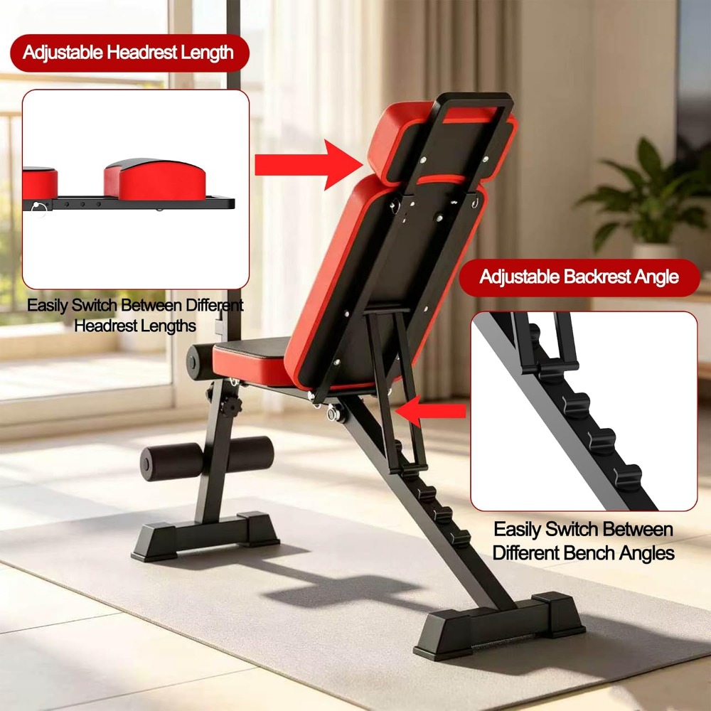 ม้านั่งยกน้ำหนักอเนกประสงค์พร้ - Home Gym Weight บทวิจารณ์และราคา