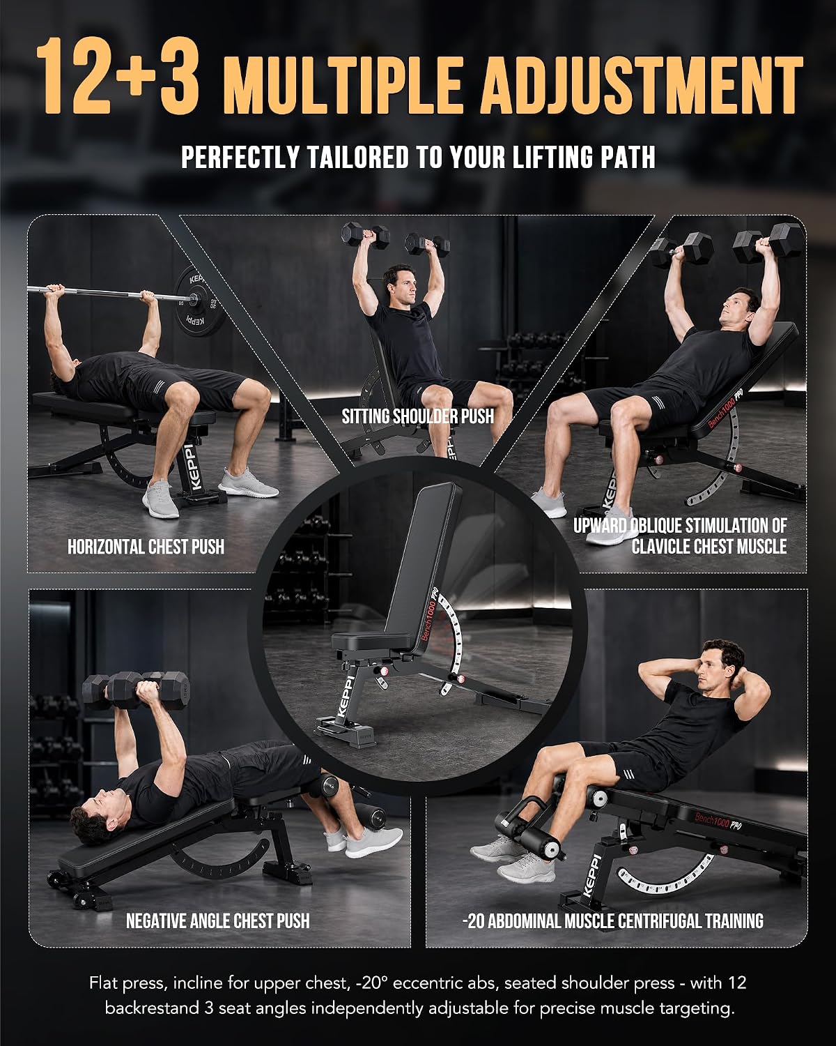 ม้านั่งปรับน้ำหนักได้ รับน้ำหน - Home Gym Weight บทวิจารณ์และราคา