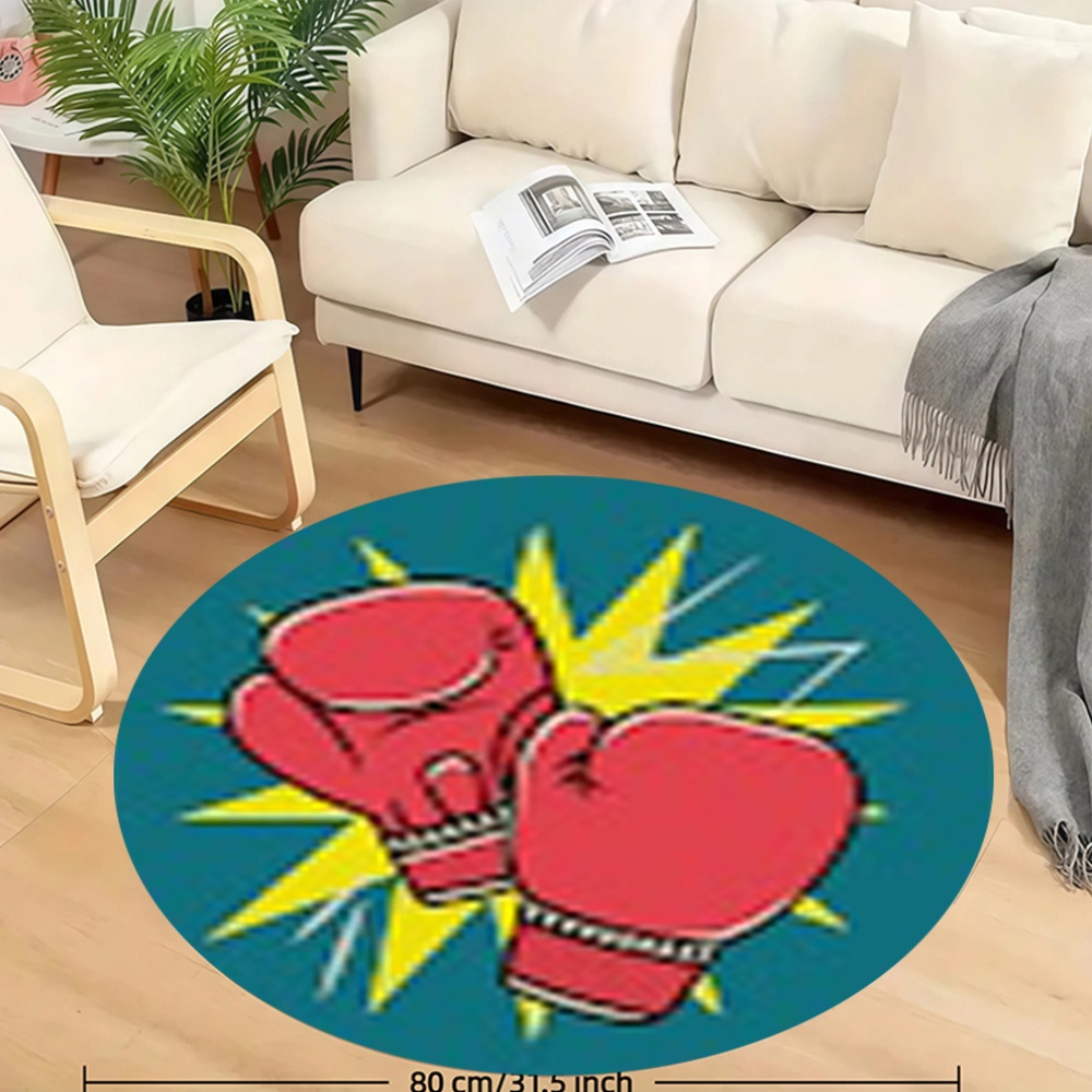 พรมปูพื้นลายการ์ตูนรูปนวมชกมวย - Home Zone Gym บทวิจารณ์และราคา