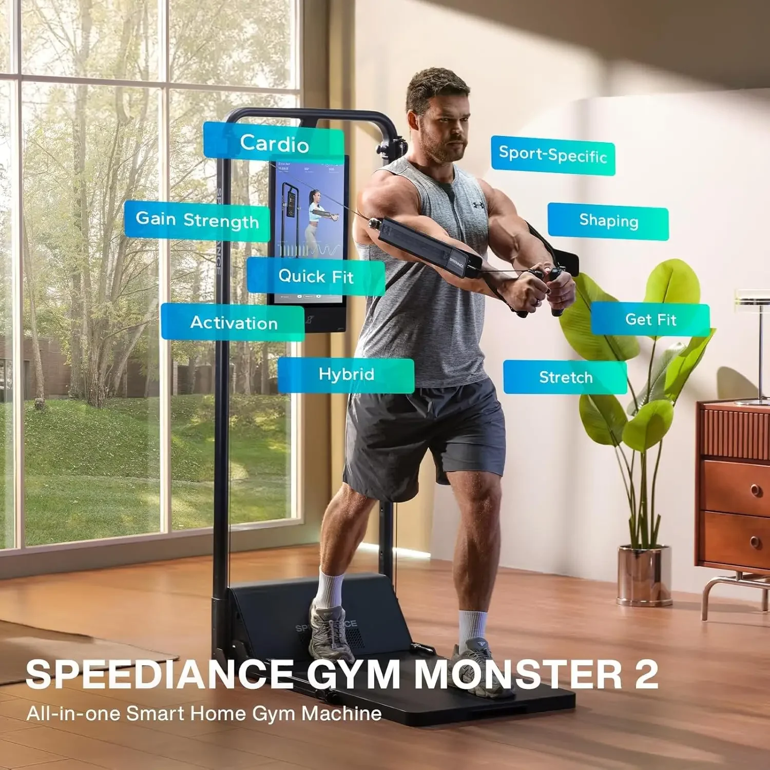 Gym Monster 2 สมาร์ทโฮมยิม ระบ - Home Gym Needs บทวิจารณ์และราคา
