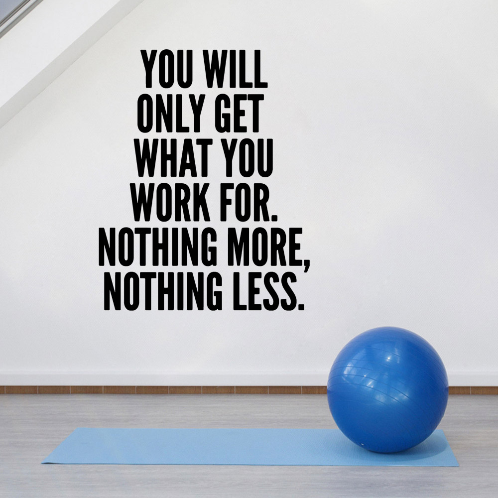 Drop Shipping GYM Wall Art Dec - Home Gym Aesthetic บทวิจารณ์และราคา