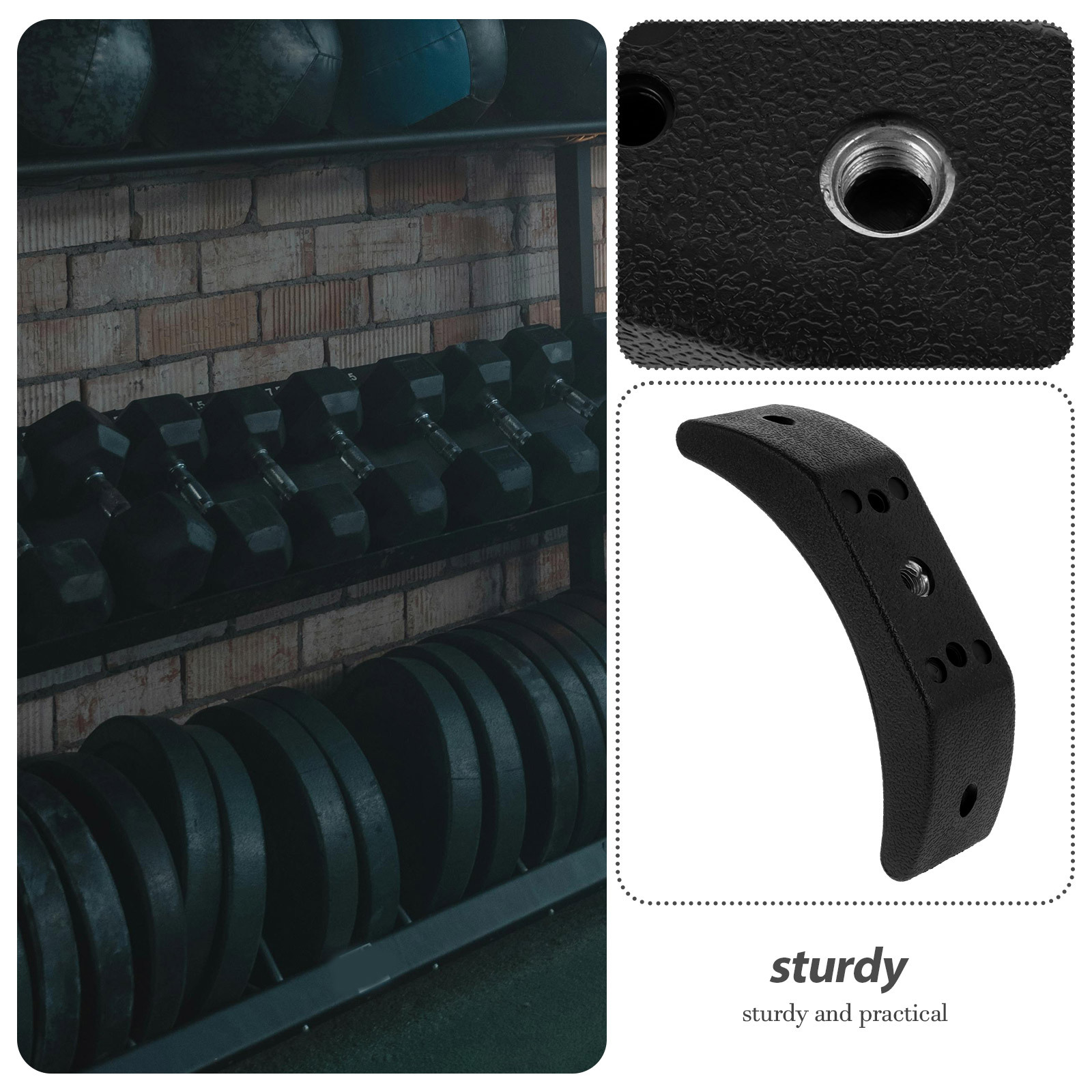 ที่วางดัมเบลอเนกประสงค์ 4 ชิ้น - Home Gym Needs บทวิจารณ์และราคา