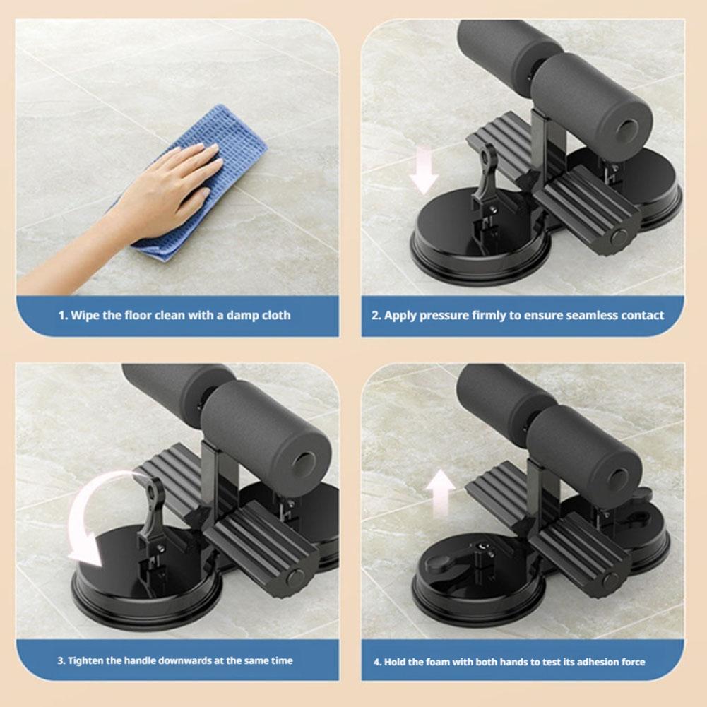 อุปกรณ์ช่วยซิทอัพแบบถ้วยดูดสอง - Home Gym Needs บทวิจารณ์และราคา