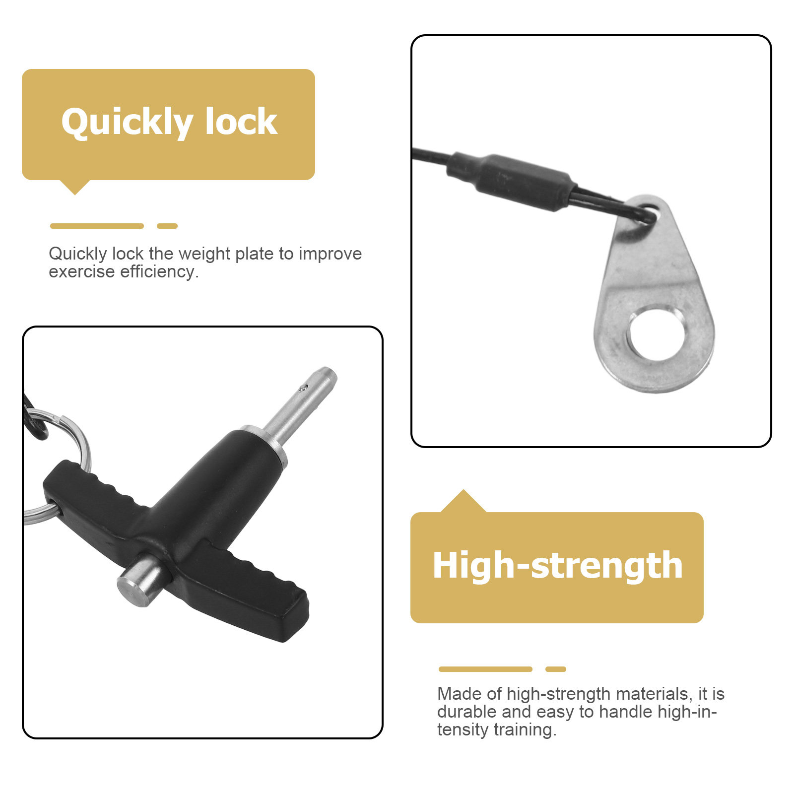 พินยึดแผ่นน้ำหนักสำหรับเครื่อง - Home Gym Weight บทวิจารณ์และราคา