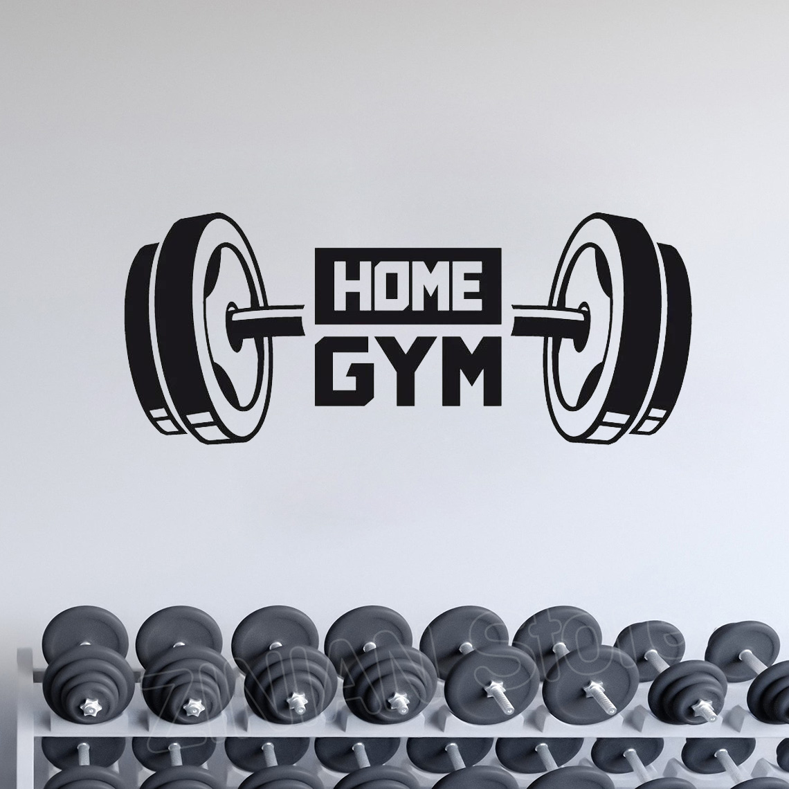 Fitness Gym หน้าแรกตกแต่งผนังส - Home Gym Aesthetic บทวิจารณ์และราคา