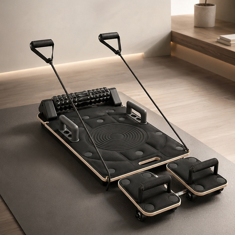 เตียงพิลาทิสแบบพับได้อเนกประสง - Home Gym No Equipment บทวิจารณ์และราคา